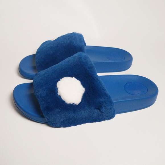Marc by Marc Jacobs Fur Slide Sandals - Picture 8 of 8